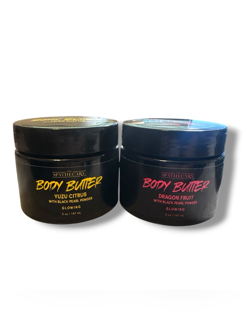 Dual Pack of Body Butter Yuzu Citrus & Dragon Fruit Scents